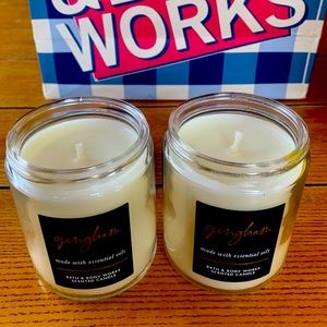 2-Gingham Single Wick Candles - Bath & Body Works